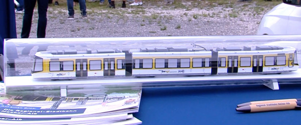 Regionalstadtbahn Modell (Quelle: RIK)